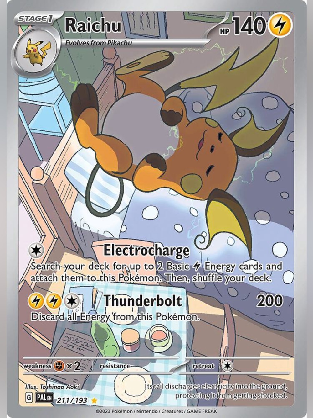 Raichu 211/193 Holo